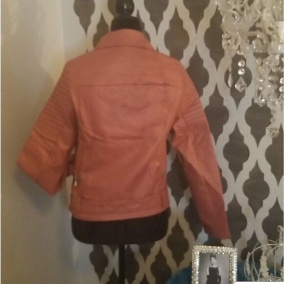 Love Tree Belted Moto Jacket - Picture 5 of 9